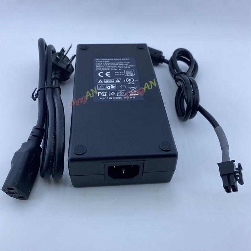 *Brand NEW*AC DC ADAPTER 180W FANATEC GT CSL/ DD PRO 24V 7.5A ENDOR6200-2400750P POWER SUPPLY - Click Image to Close